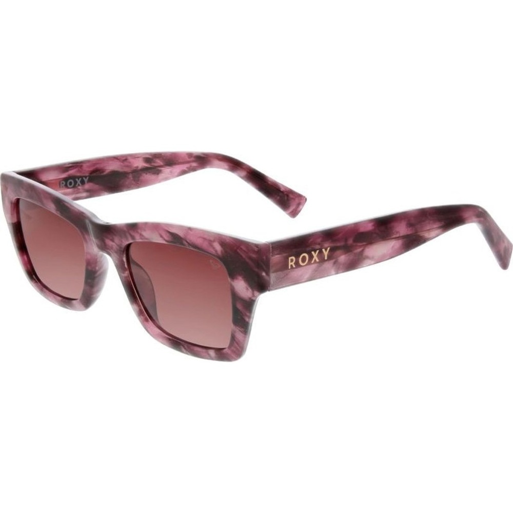 Roxy Pink Marble Square Sunglasses - Picture 3 of 6
